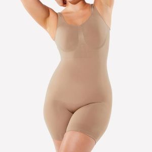 YITTY by LIZZO Nearly Naked Shaping Mid Thigh Bodysuit